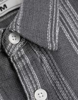 Hemd - Streifen - dunkelgrün