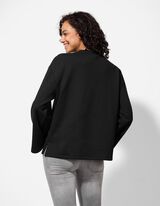 Mâneci largi - Negru