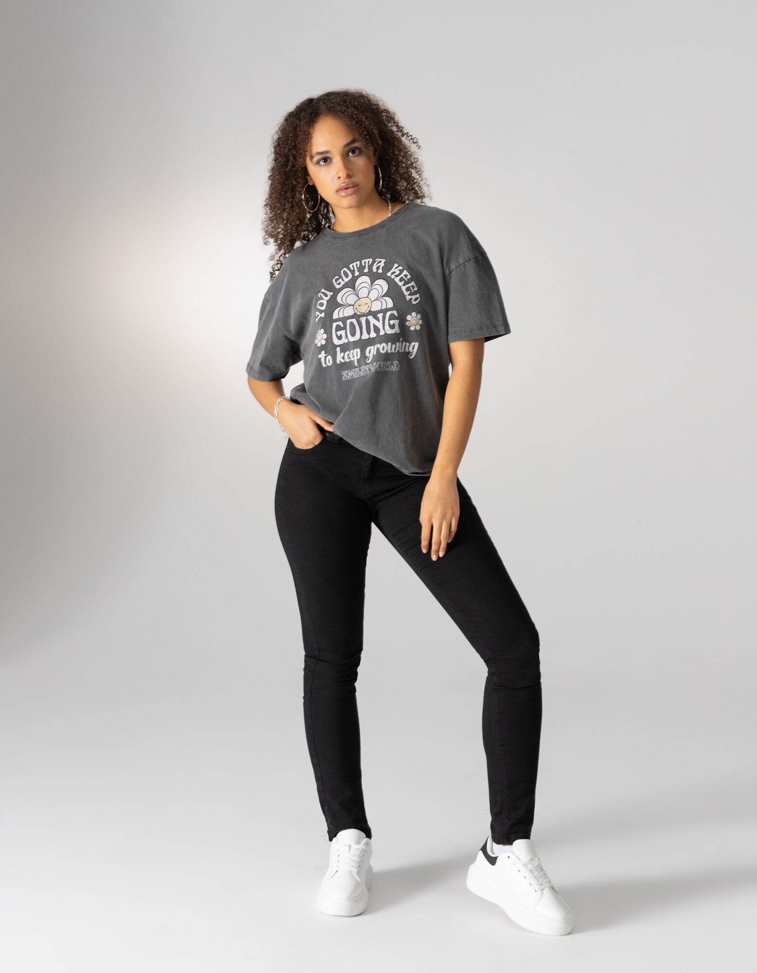 Damen T-Shirt - Message-Print  
