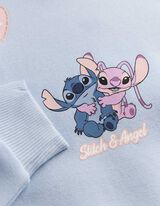 Sweatshirt - Lilo & Stitch - hellblau
