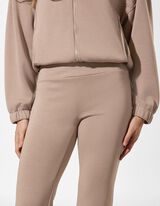 Hose - einfarbig - hellbraun