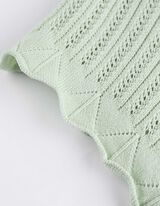 Camicia in maglia - Tinta unita - verde chiaro