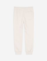 Pantaloni jogging - Imprimeu mesaj - Bej