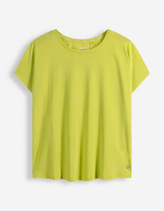 T-shirt - Ademend - lichtgroen