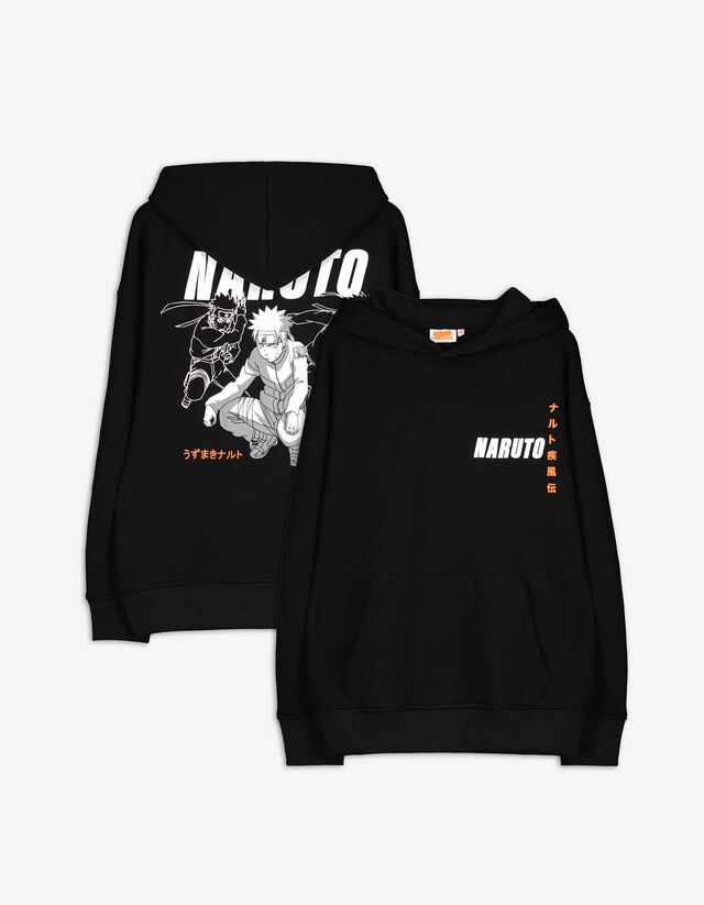 Sweat à capuche - Naruto - Noir