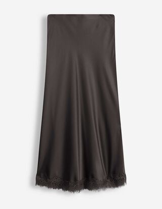 Midirock - einfarbig - schwarz