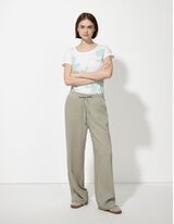 T-shirt - Motif all-over - blanc