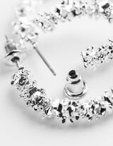 Náušnice - stribrny