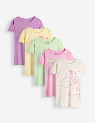 T-shirt - Set van 5