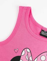 Top a canotta - Minnie - rosa fucsia