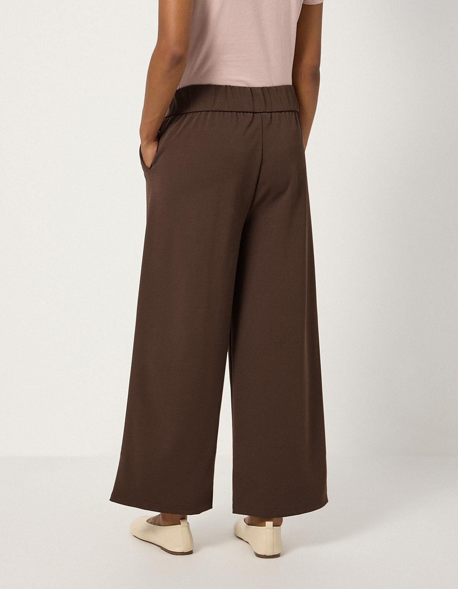 Culotte - Jogger Fit - Dunkelbraun