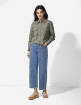 Hemd - einfarbig - gr&uuml;n