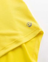 T-shirt - Ademend - geel
