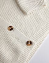 Giacca in maglia - Cotone - bianco