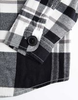 Srajčna jakna - Prevelik kroj - crna