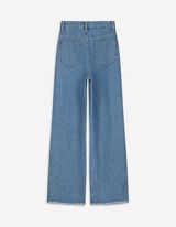 Farmerice - Visoki struk - plava