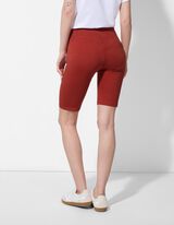 Radlerhose - einfarbig - dunkelrot