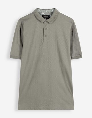 Poloshirt - Effen - donkergroen