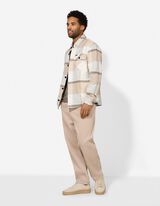 Hemd - Karomuster - wei&szlig;