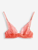 Podprsenka - Krajka - sv. cervena