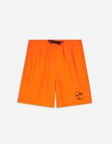 Zwembroek - Gerecycled polyester - oranje