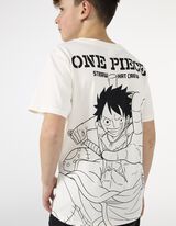 Majica kratkih rukava - One Piece - bela