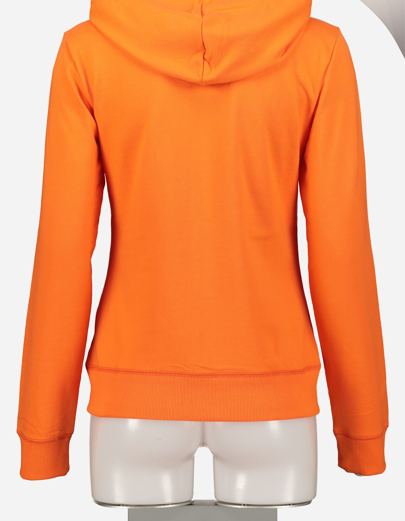 Felpa aperta - Cappuccio - arancione