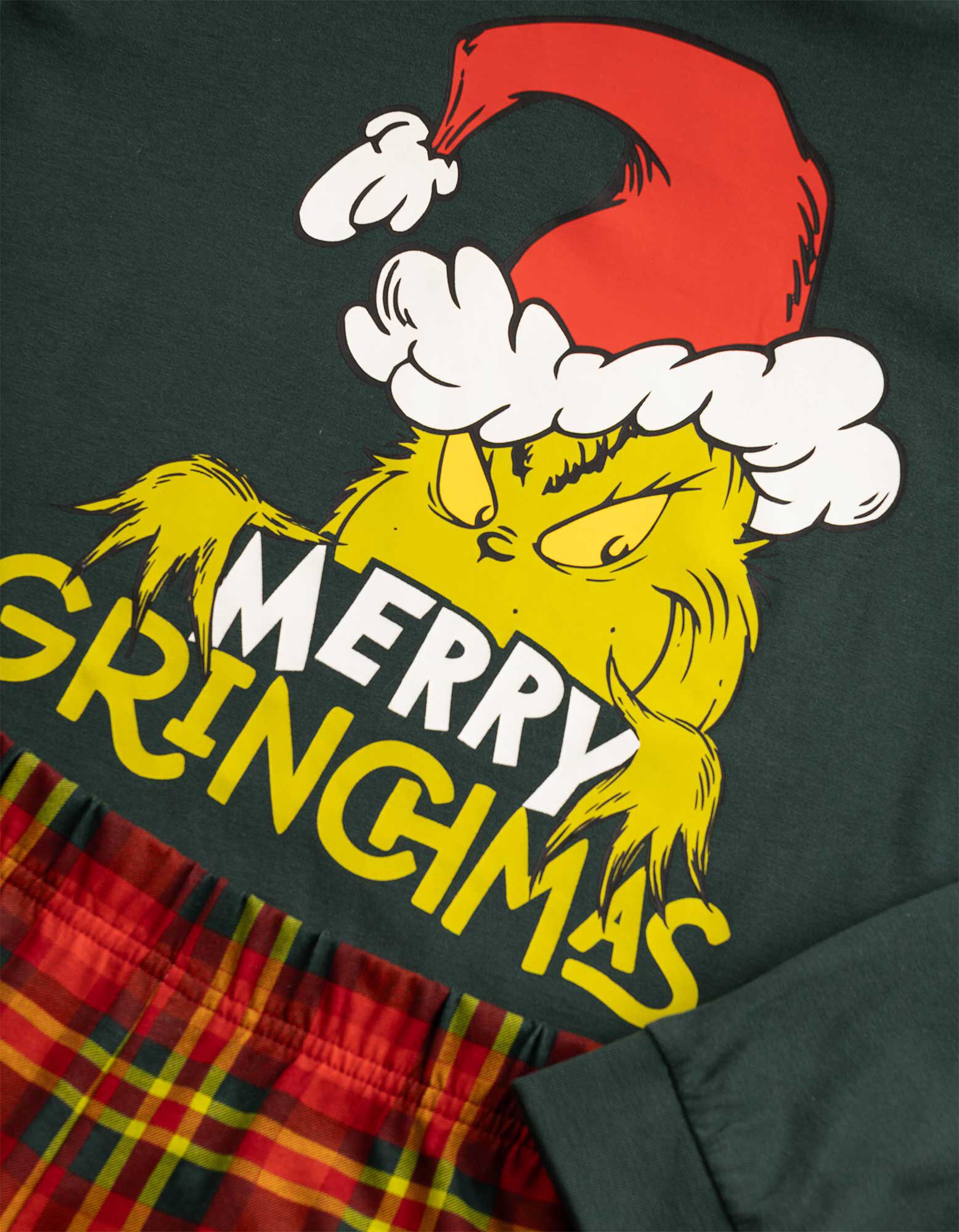 Pyjama Set aus Shirt und Hose - The Grinch - Bunt