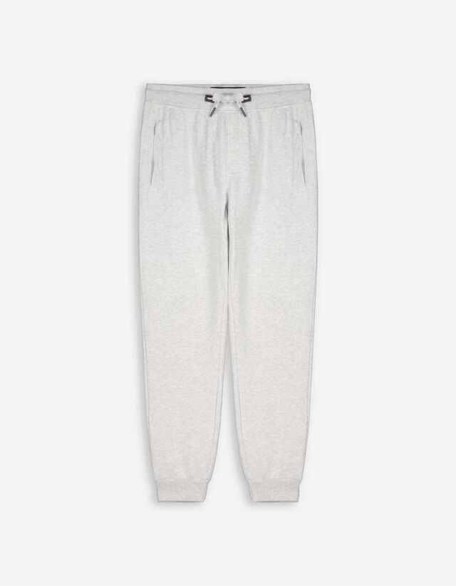Joggingbroek - Relaxed fit - wit