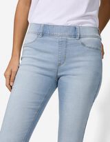 Jeans - einfarbig - hellblau