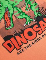 Marškinėliai - Su paveikslėliais - oranzinis