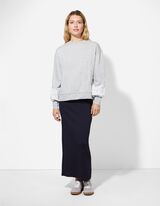 Midi krilo - Vsebnost modala - crna