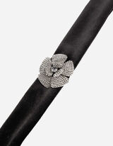 Choker - Siersteentjes - zwart