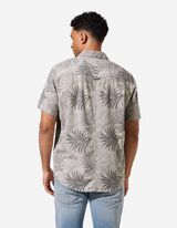 Chemise - Aspect lin - taupe