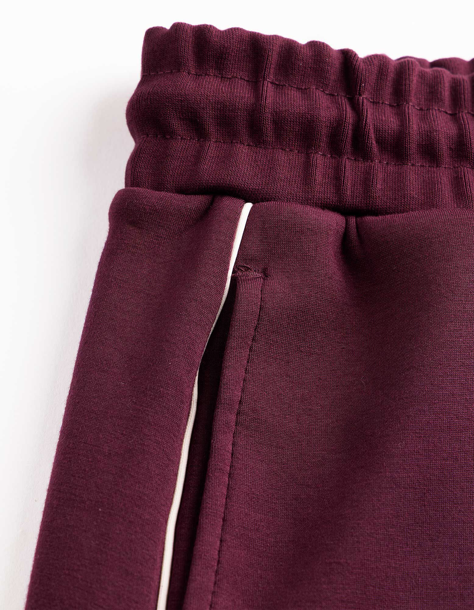 Jogpants - Weites Bein - Lila
