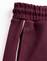 Jogpants - Weites Bein - Lila