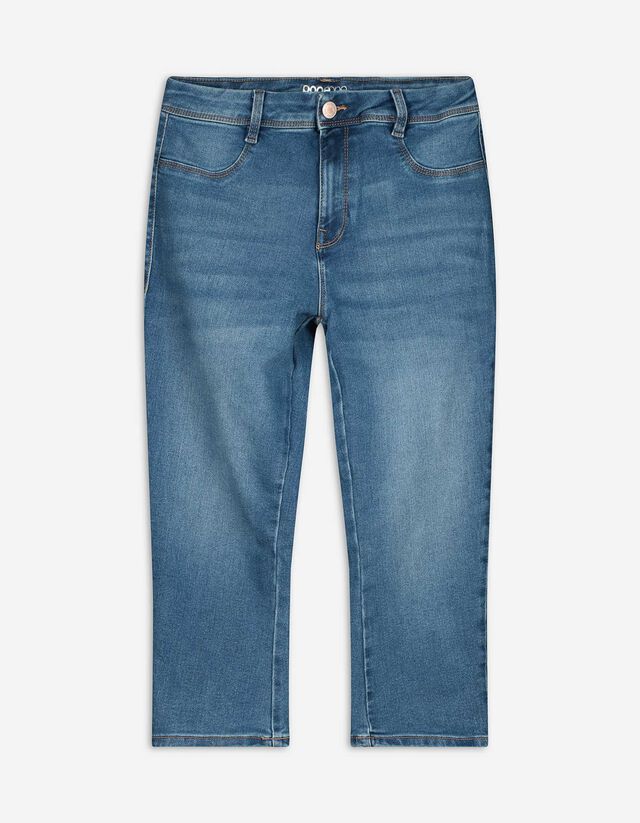 Pantaloni trei sferturi - Lungime 3/4 - Albastru