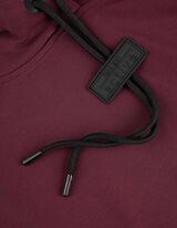 Hoodie - Zachte touch - donkerrood