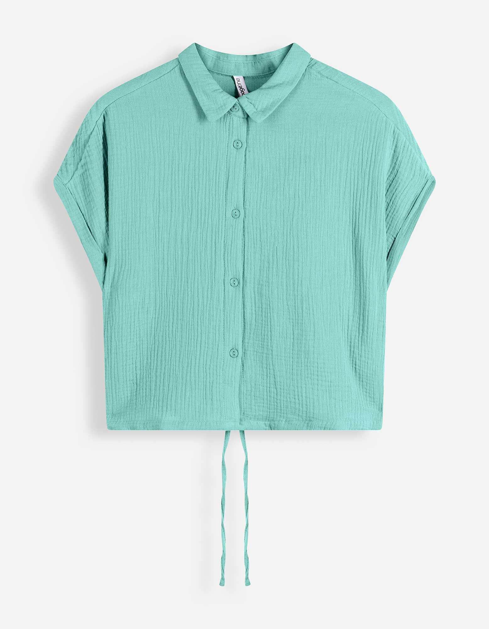 Chemise - Mousseline - menthe