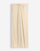 Pyjamahose - Pointelle - hellgelb