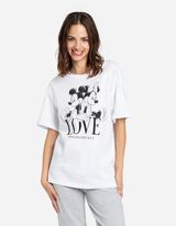 Majica kratkih rukava - Мики Маус и Мини Маус - bela