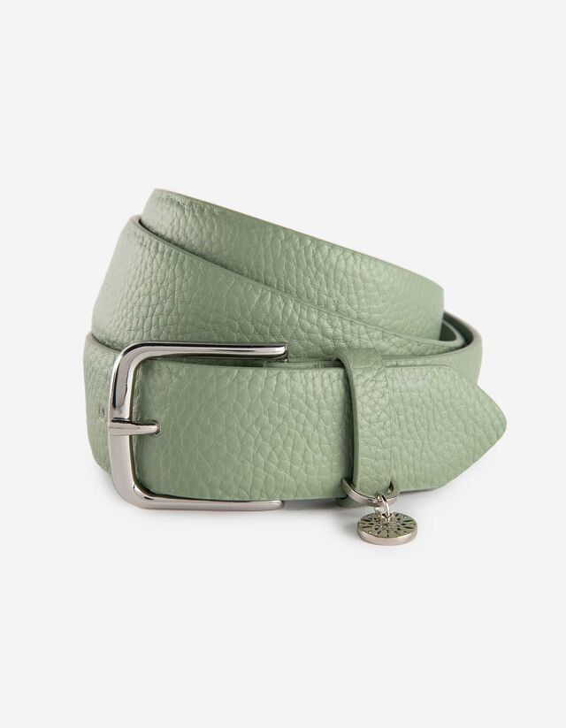 Curea - Efect de piele - Verde