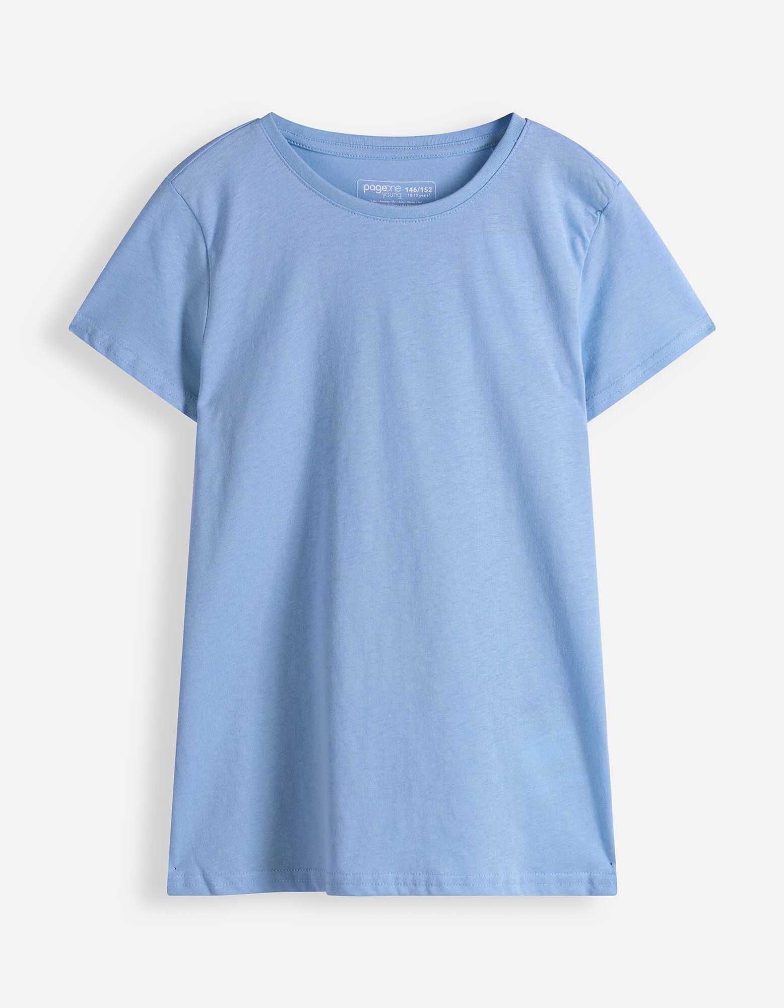 T-shirt - Basique - bleu clair