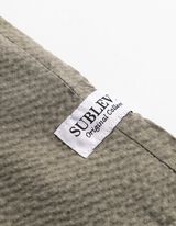 Hemd - Seersucker - dunkelgr&uuml;n