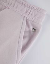 Hlače za jogging - Vezica - lila