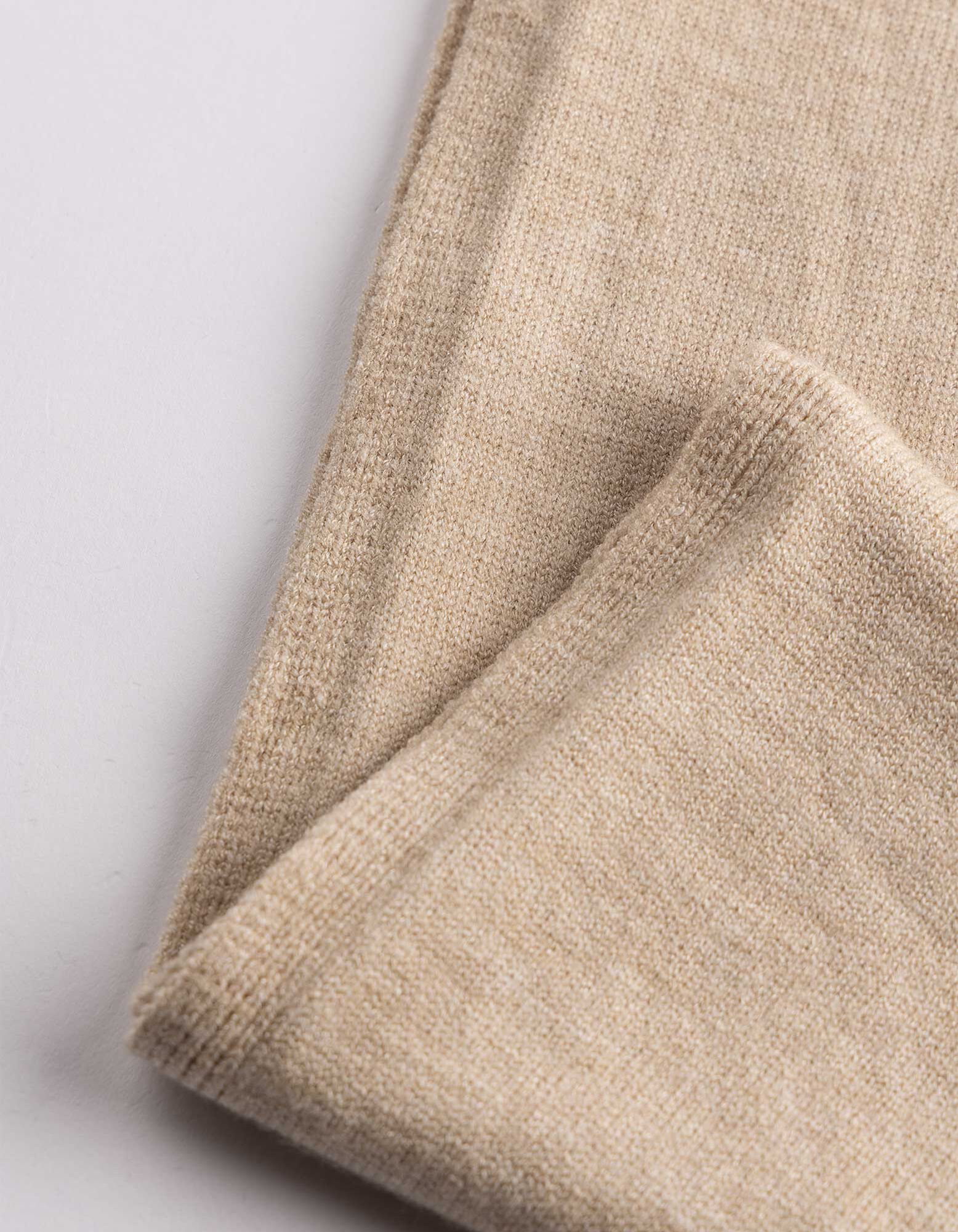 Loop-Schal - Strick - Beige