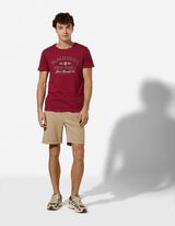 T-Shirt - Dunkelrot