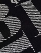 T-shirt - Stampa glitterata - nero