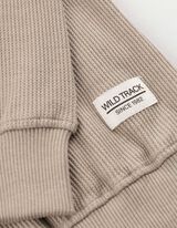 Sweater en broek set - Wafelstructuur - Beige