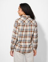 Hemd - Brusttasche - beige